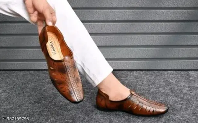Loafers for Men (Brown, 8)