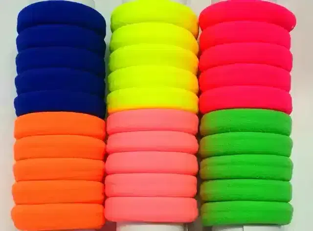 Multicolour Ponytail Holders Hair Elastic Rubber Bands Ties Accessories for Girls/Women Hair Band, Pack of 30,, Pack of 30, (Pack of 30 Pcs) (Multicolor)