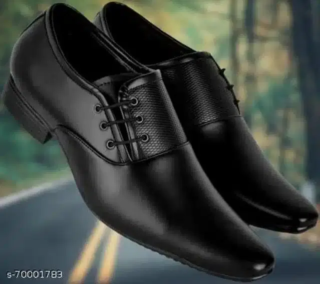 Formal Shoes for Men (Black, 6)