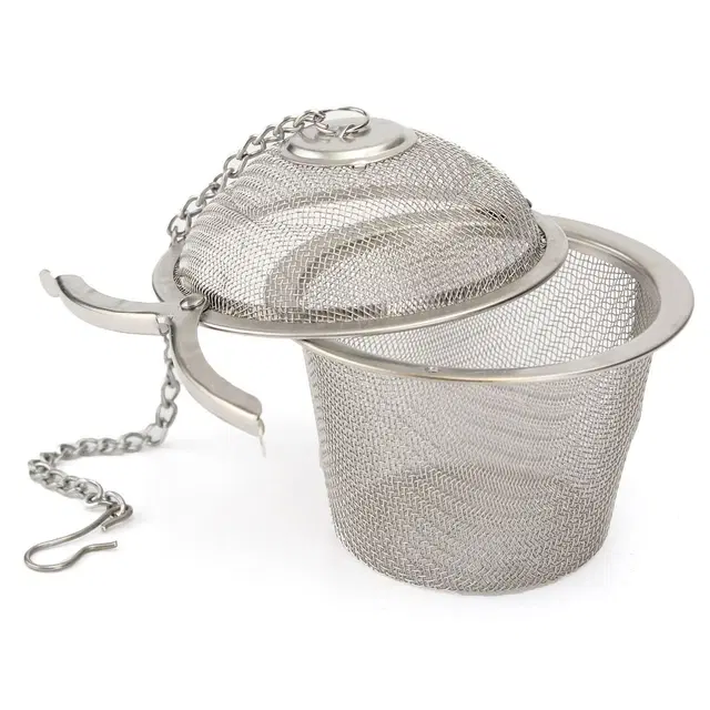 Stainless Steel Tea Filter Infuser 4.5cm Basket Shaped Tea Infuser