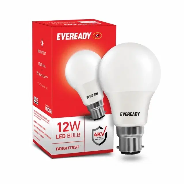 Eveready 12W  B22 Led Bulb, White