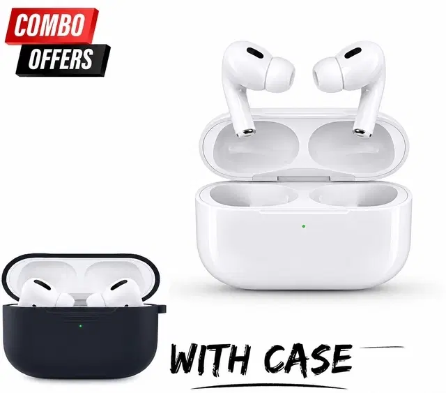 TecSox Tecpod Max Earbuds + Silicon Case Cover Combo