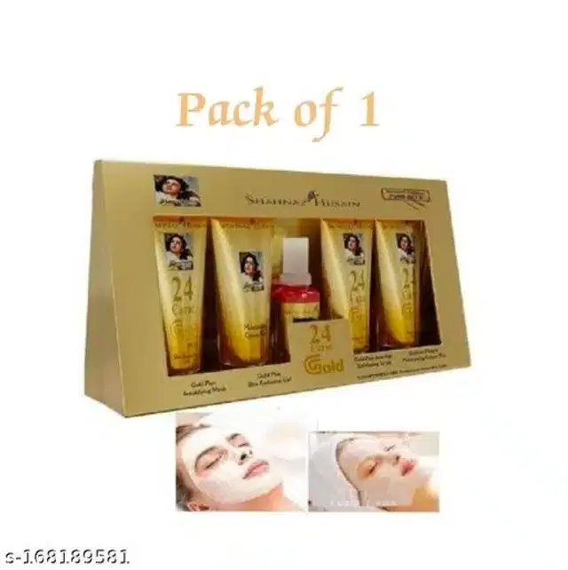 Shahnaz Husain Gold Facial Kit, Set of 1