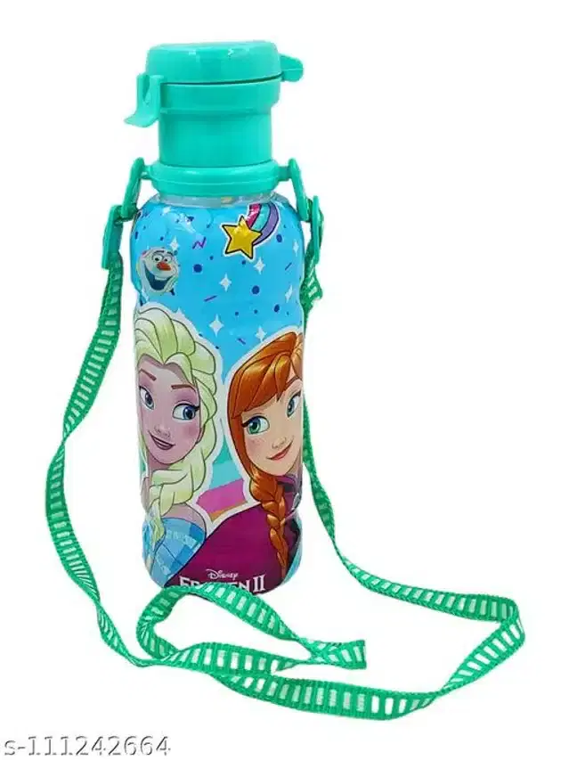 Plastic Water Bottle, Green, 500 ml