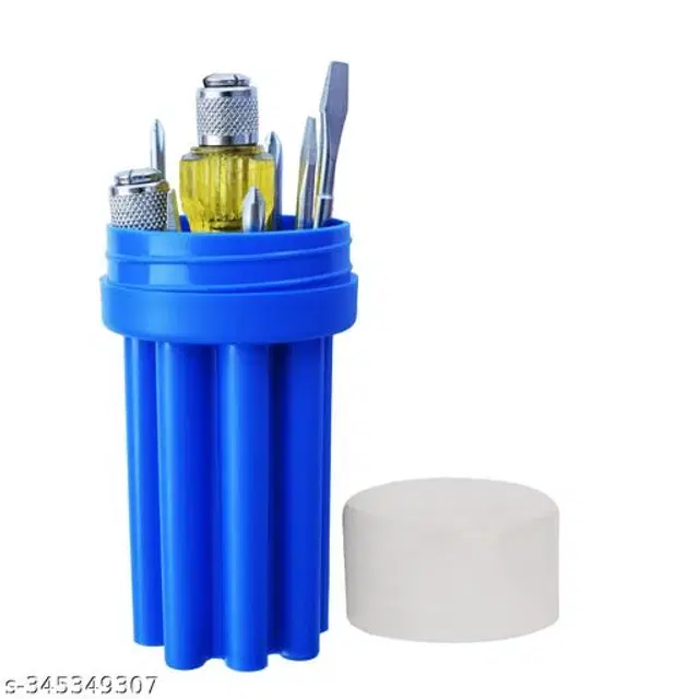 8 in 1 Combination Screwdriver Set, Multicolor, Set of 1