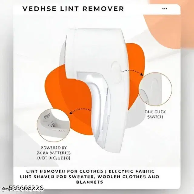 Lint Remover For Clothes ,Multicolour,(Pack Of 1)