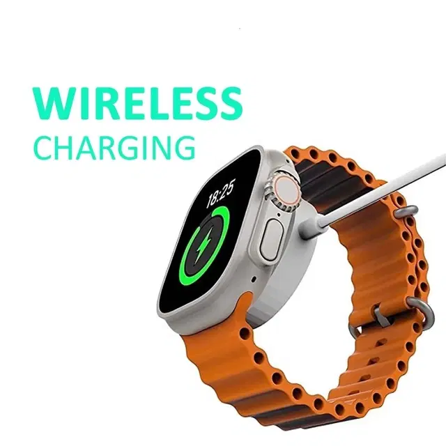 Silicone T800 Ultra Smartwatch, Orange