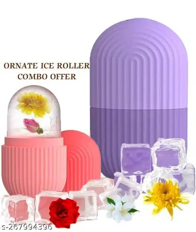 Silicon Face Roller, Purple, Pack Of 2