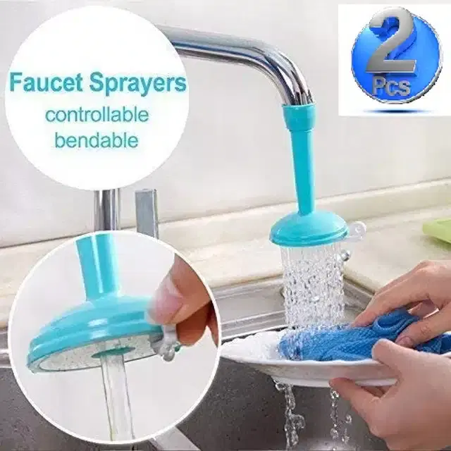 Adjustable Kitchen Sink Tap, Blue