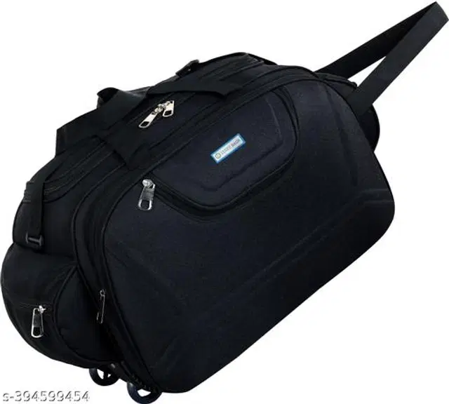 Polyester Duffel Bags, Black