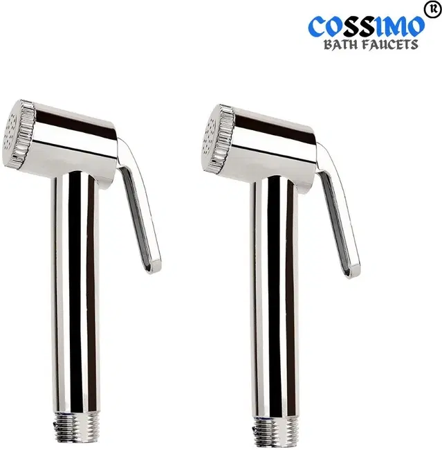 Health Faucet Head, Silver, Pack of 2