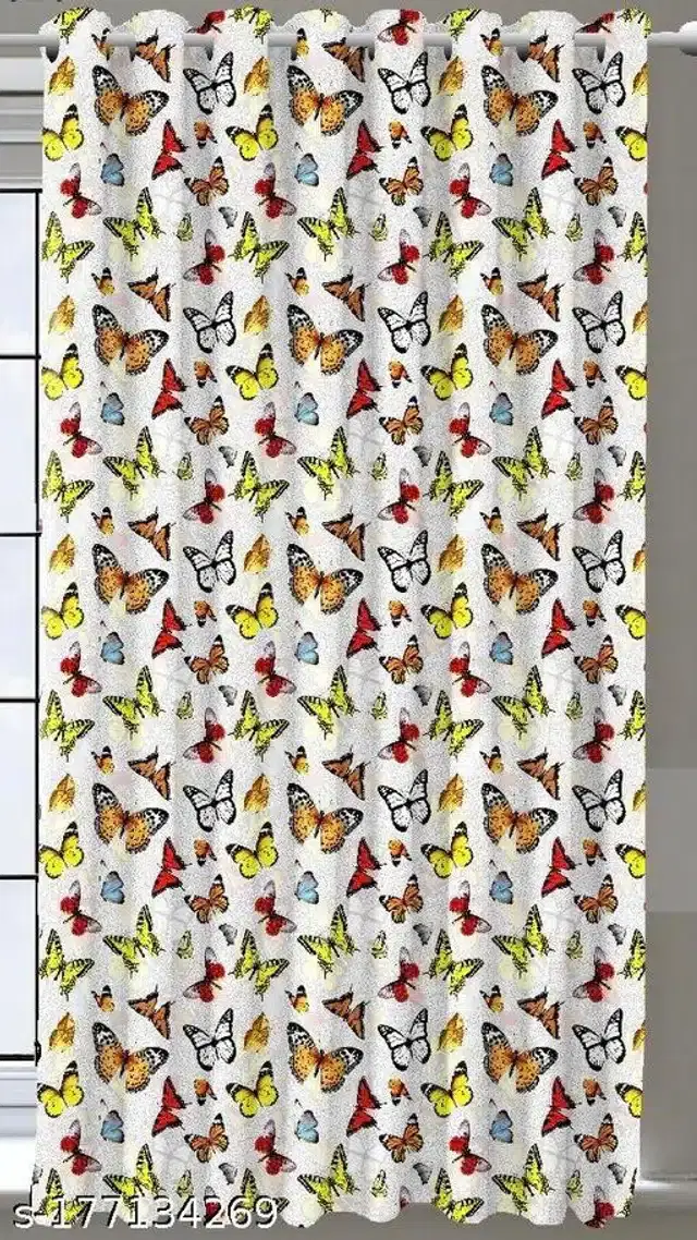 Curtains for Door, Multicolor, 5 Feet