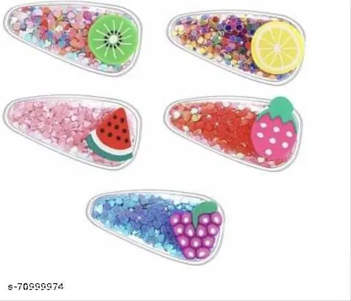 Hair Pins for Women (Blue, 3 Pcs)