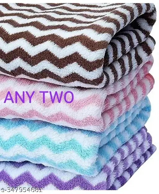 Cotton Bolls Attractive micro fibre Soft Water Absorbed Bath Towel for men, women & kids