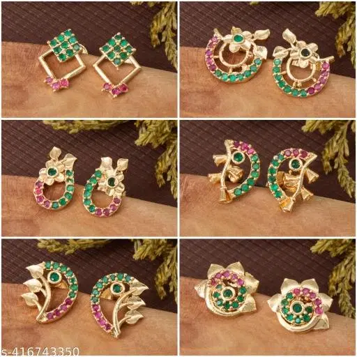 Combo Of Earrings/Studs/Bali For Women'S/Girls