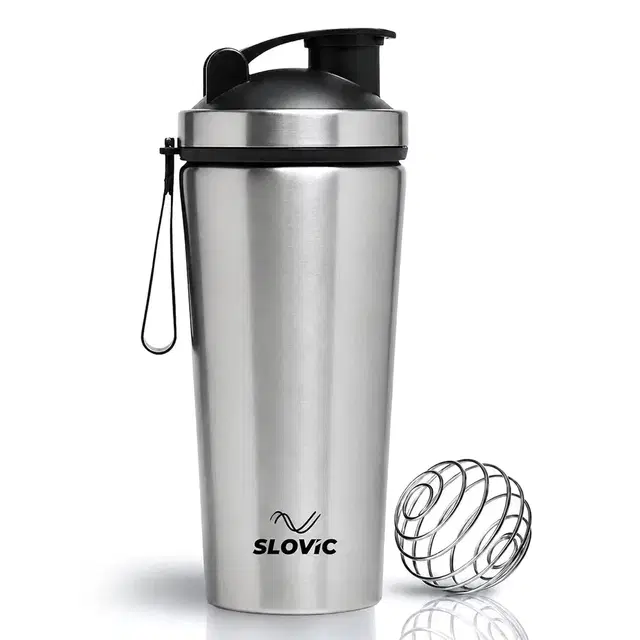 Slovic Stainless Steel Shaker Bottle