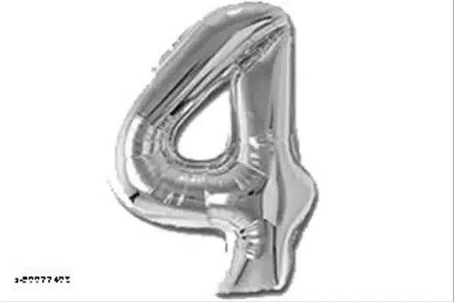 Number Foil Balloon, Assorted, Pack of 1