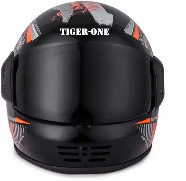 Full Face Bike Helmet for Men & Women, Black, M