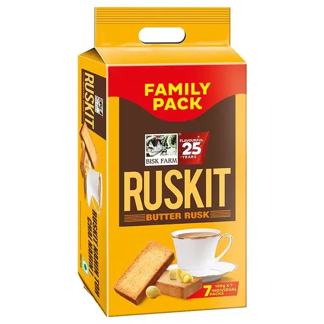 Bisk Farm Bread Ruskit Butter 700 g