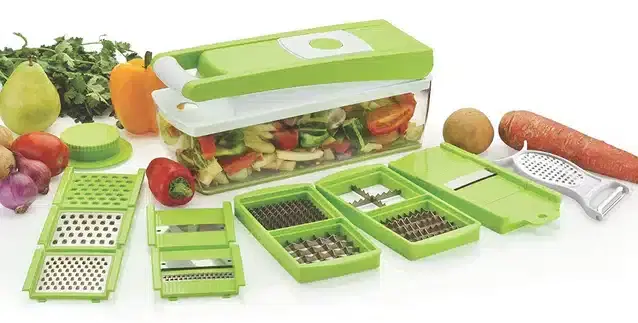 Multipurpose Vegetable Chopper, Green