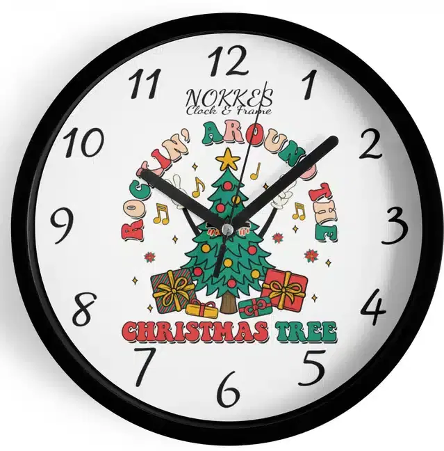 Christmas Analog Watch for Home, Multicolor, 7 Inches