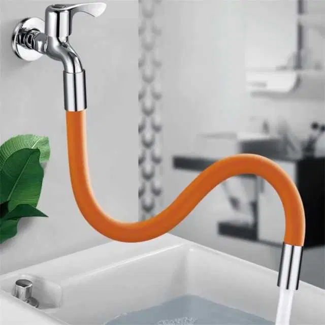 Sterling Bazaar Universal Foaming Extension Tube 360 Degrees Free Bending Faucet Lengthening Extender Wash, St-089