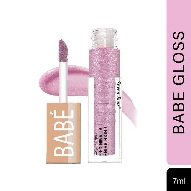 Seven Seas Babe Lip Gloss, Pink