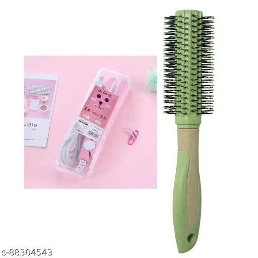Glow Away Combo Of Professional Mini Hair Straightner With Comb Roller
