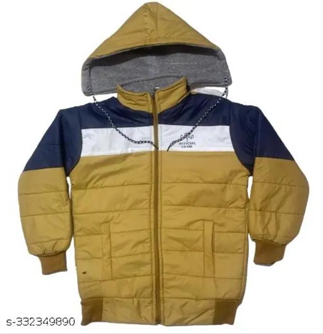 Polyester Jacket for Boys (Multicolor, 18-24 Months)