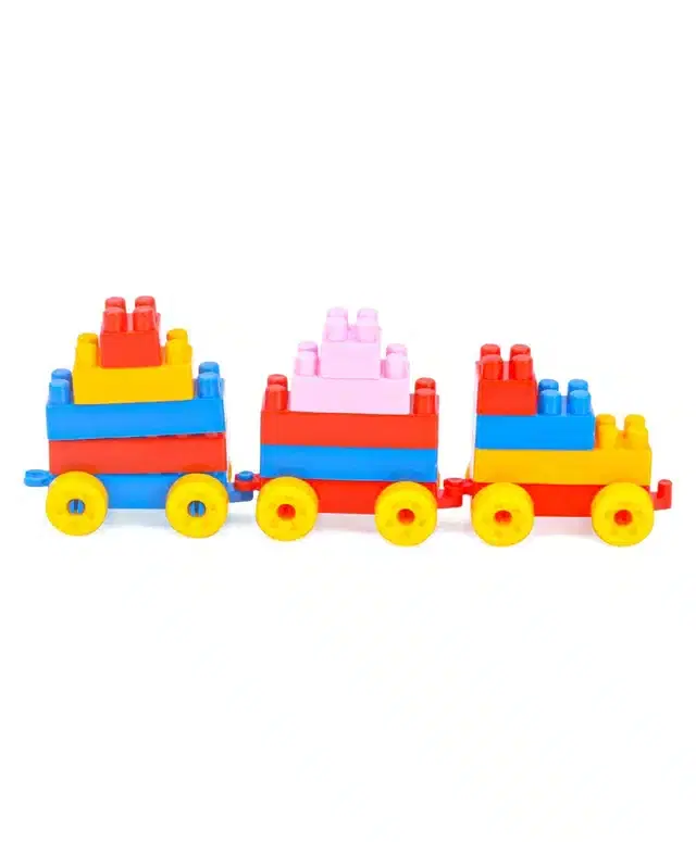 Plastic Educational Stem 200 Pcs Building Blocks Toy Set for Kids, Multicolor