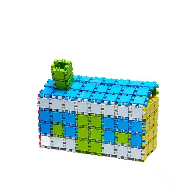 Plastic Educational Creative 50 Pcs Building Blocks Toy Set for Kids, Multicolor