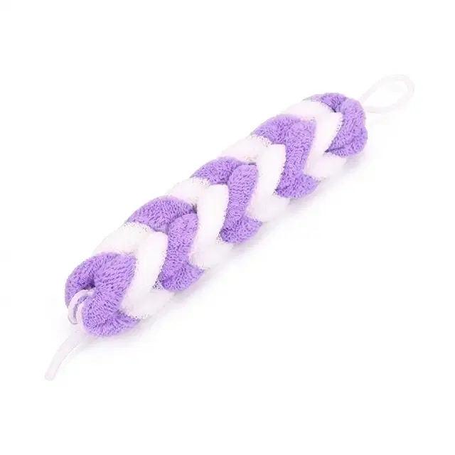 MiDazzle Deluxe Bath Belt Loofah Back Scrubber, Assorted Colour, Pack of 1