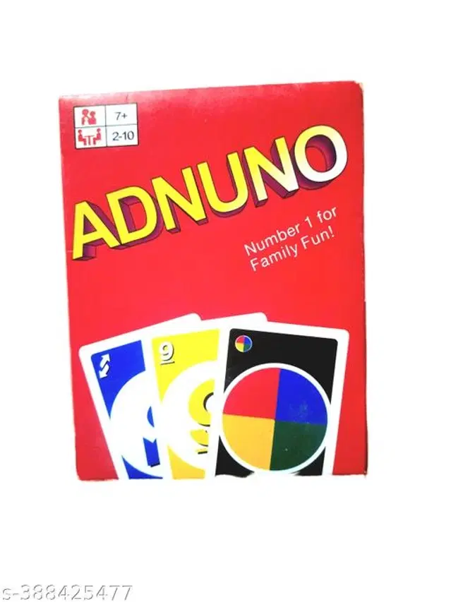 Playing Card Game for Kids, Multicolor