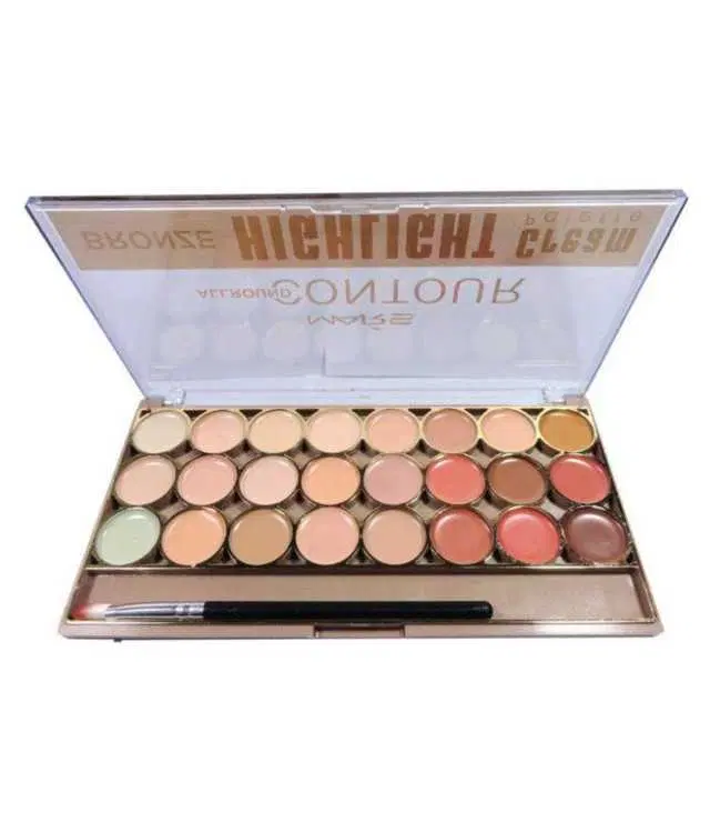 MarsContour Bronze Highlight Palette Concealer, Beige, 70 g, S-125