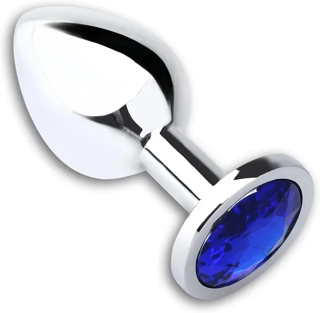 Premium Quality Stainless Steel Non Vibrating Plug Massager [Medium]