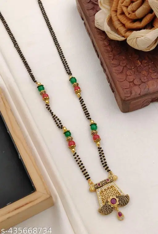 fancy high gold pleting good looking daoly use mangalsutra