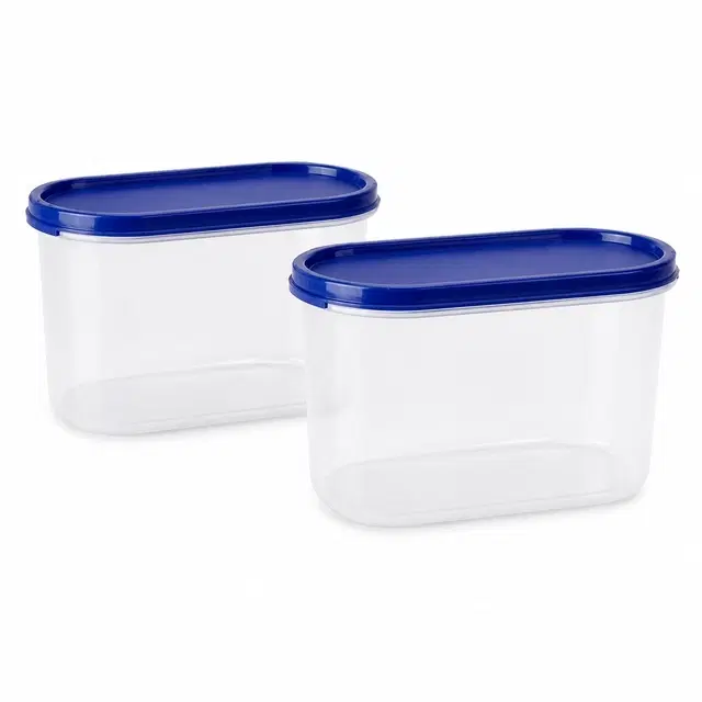 Space Saver Oval Container 1800ml, 2pc