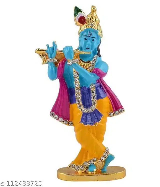 Lord Krishna Idol, Multicolor