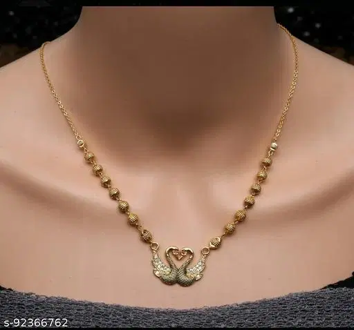 Mangalsutra for Woman for Women (White, Free Size)