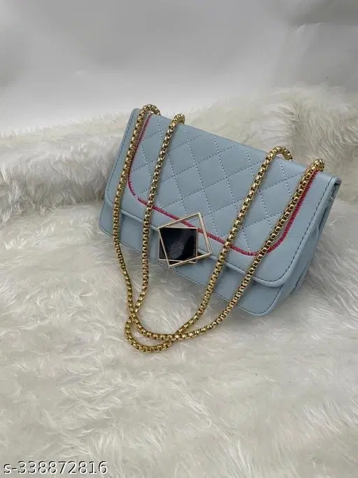 TRUE FASHION. Sling Bag for Women (Blue, Free size)