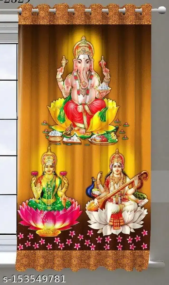 Curtains for Door, Multicolor, 5 Feet