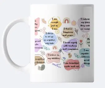 Ceramic Gifting Mug, White, 330 ml