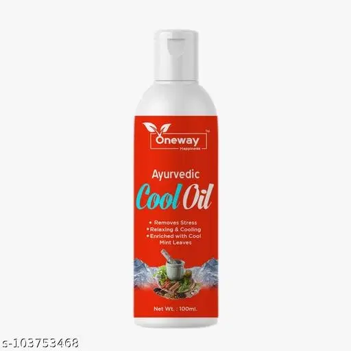 Oneway Happiness Thanda Thanda Cool-Cool Hair Oil (100 ml)