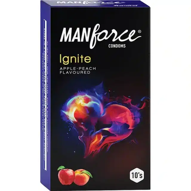 Manforce Extra Dotted Condoms, Pack of 10