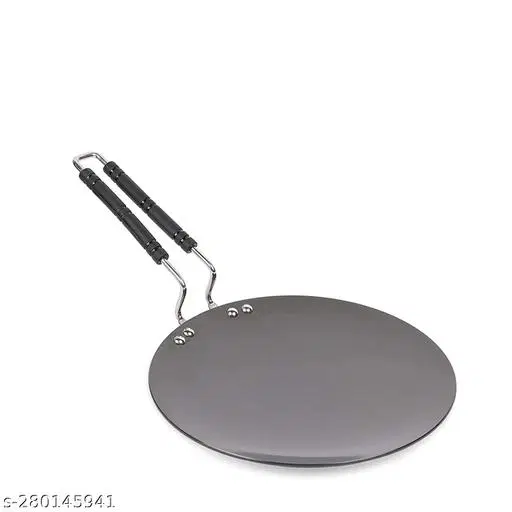 Cast Iron Tawa, Black