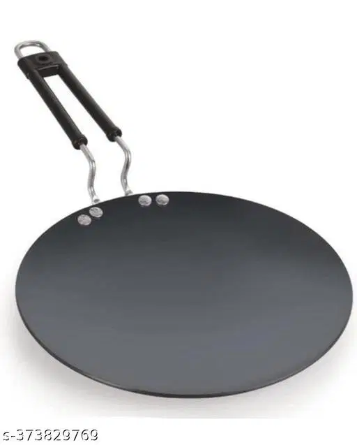 Cast Iron Tawa, Black