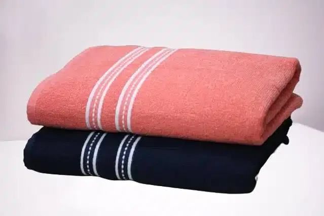 Bath Towel, 27x54 inches, Pack of 2, Multicolor