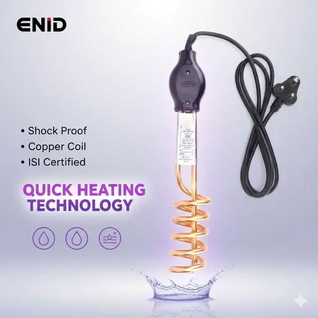 Copper Immersion Rod ,Multicolour, 1500 Watts