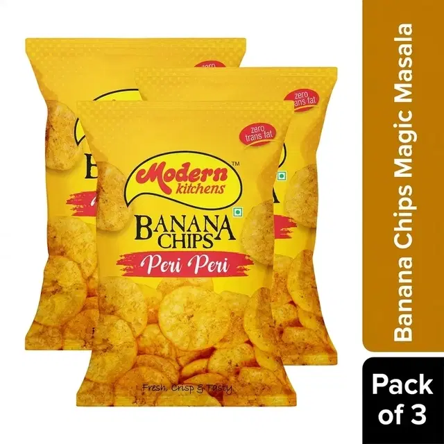 Modern Kitchens Banana Chips Magic Masala 17 g - Pack of 3