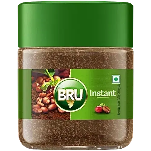 BRU Instant Coffee Powder - Rich Aroma Granules 40 g (Jar)